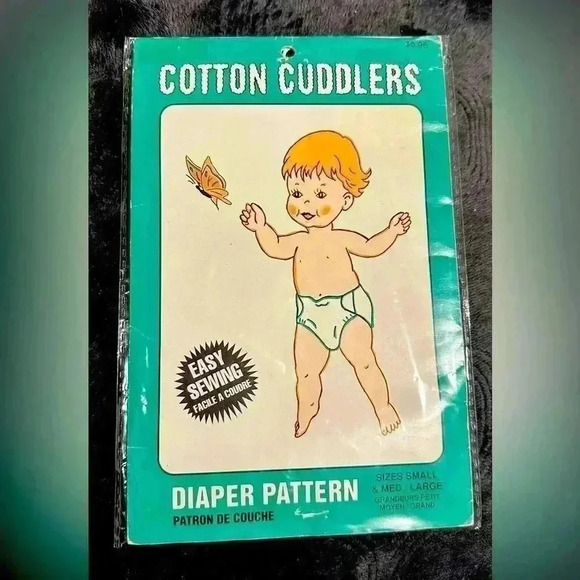 💎🆕Vintage Baby  Diaper Sewing Pattern(uncut) - Picture 2 of 15